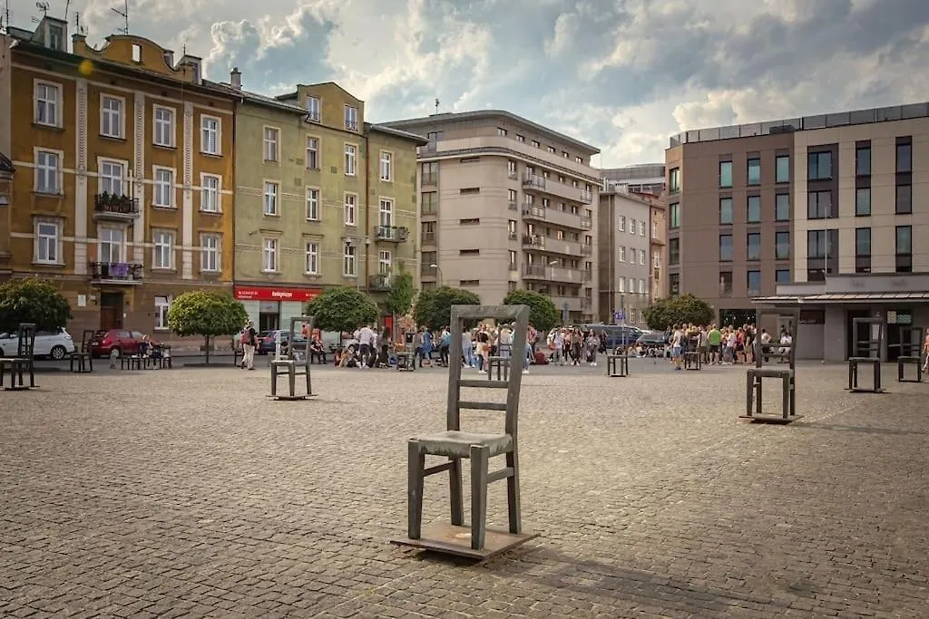 Apartment Plac Bohaterow Getta Krakow Poland